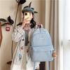 Nylon College Backpack For Girls And Boys With Breathable Cushion Straps For School And Travel