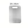 316 Steel Titanium Cutting Stainless Boards for Kitchen Board Thickened Double Sided Food Grade Portable Fruit Meat Chopping