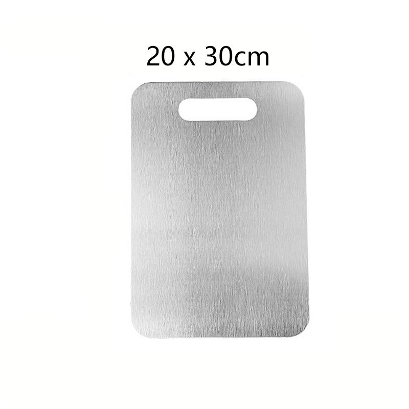 316 Steel Titanium Cutting Stainless Boards for Kitchen Board Thickened Double Sided Food Grade Portable Fruit Meat Chopping