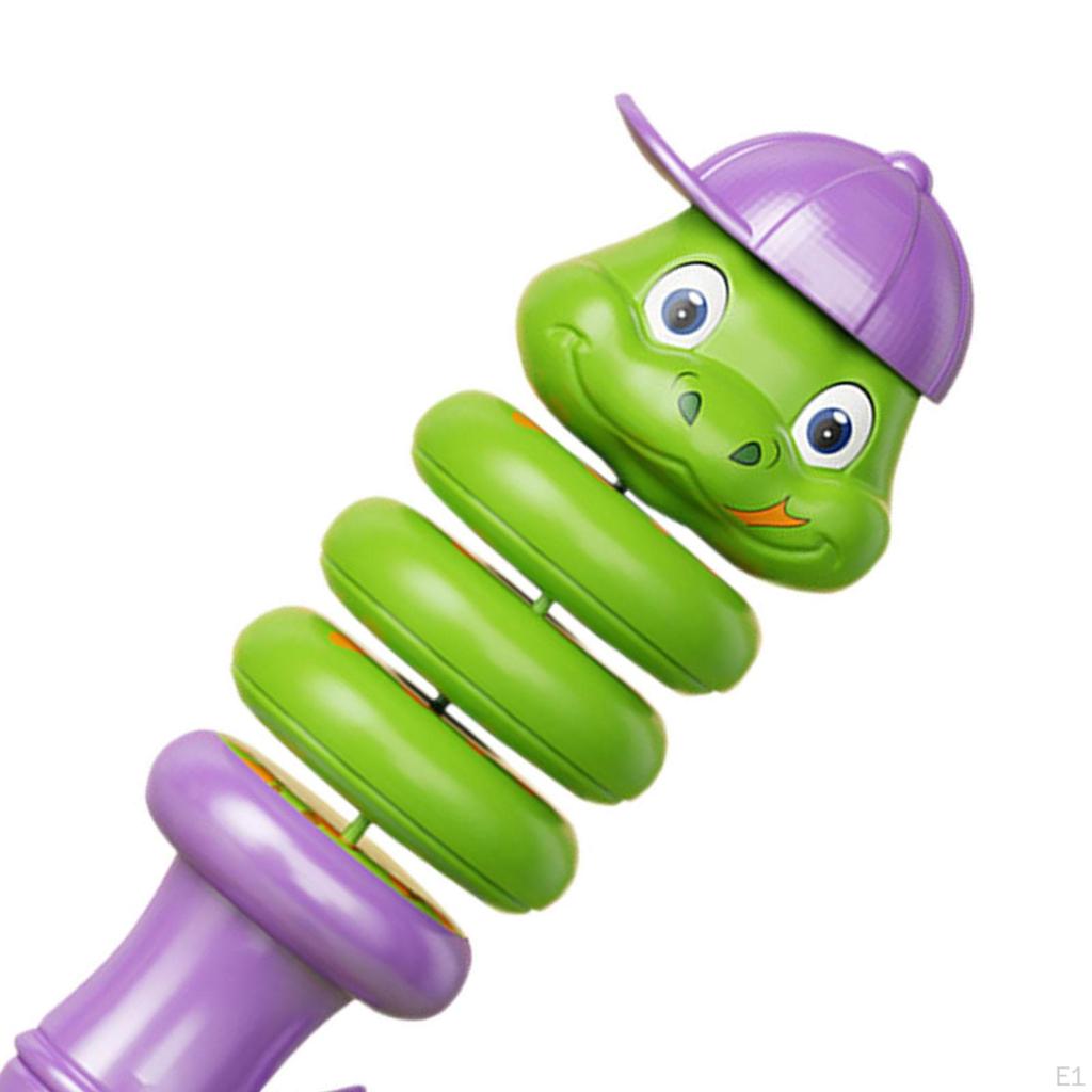 Fischietto per Animali Colorato Cartone Animato Giocattolo Educativo per l'Apprendimento Precoce Strumento per Bambini
