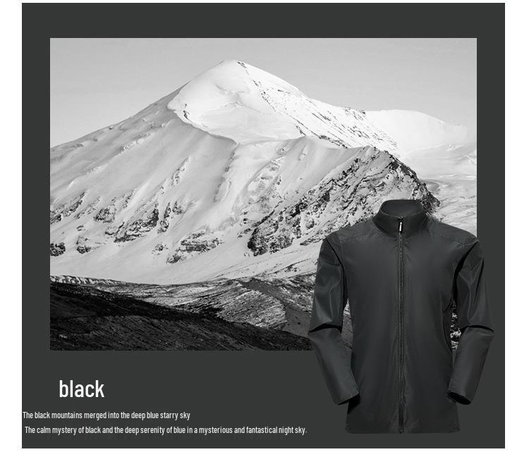 Cross2026 Men's Spring Casual Windproof Waterproof Stand-up Collar Jacket