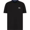 EA7 SS24 Letter Logo Printed Crew Neck Casual Short Sleeve T-Shirt Men Tops Black 6DPT15-PJUVZ-1200