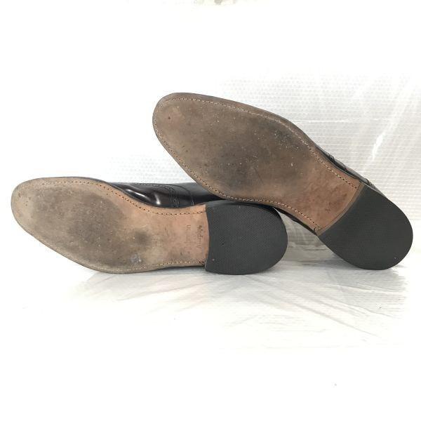 80s-90s USA Made Vintage/Johnston & Murphy OPTIMA/Full Brogue Wingtip/12D/29.0-30.0/Brown/BROWN/(USED)