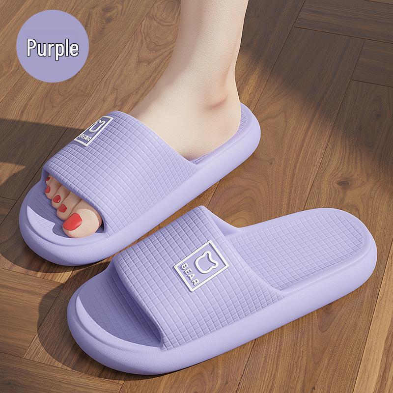 Unisex Non-Slip Bathroom Slippers - Summer Indoor/Outdoor Style
