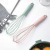 Cream Kitchen Cooking Manual Milk Frother Silicone Egg Beater Mixer Whisk Blender