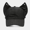Waste Land Y2k Dog Ear Baseball Cap With Washed Denim For Streetwear And Sun Protection