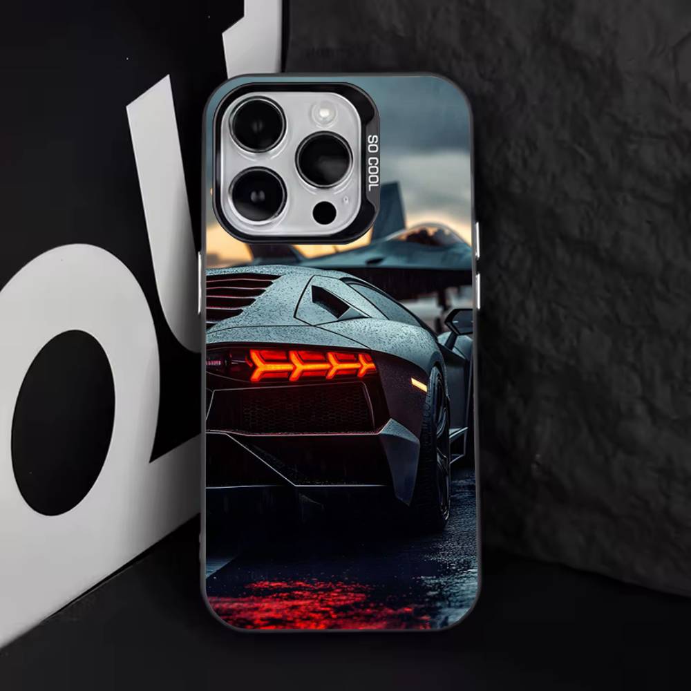 Sports C-Cars Male Men For iPhone 11,12,13,14,15,16,17,Pro,Max,Plus,E,Air,Mini Phone Case IMD Matte Black