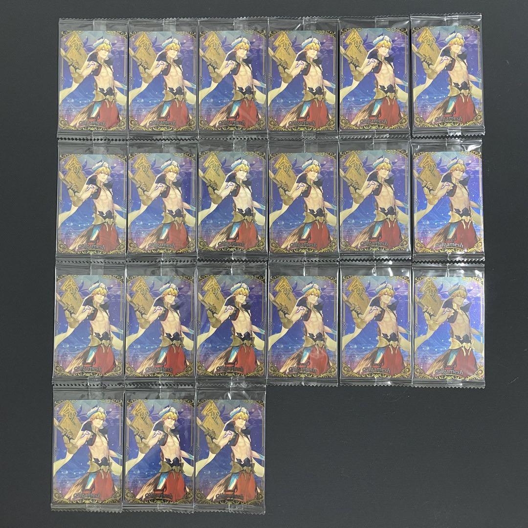 

[Б/У] Fate FGO Вафельная карточка R17 Гильгамеш