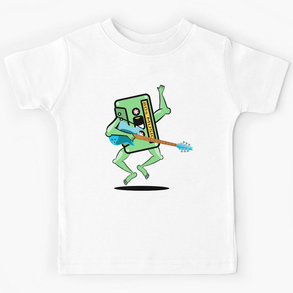 80 S guitar mix tape Kids T-Shirt 140