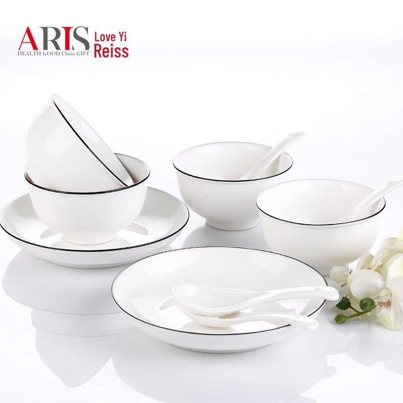 Korean Style 24-Piece Ceramic Dinnerware Set