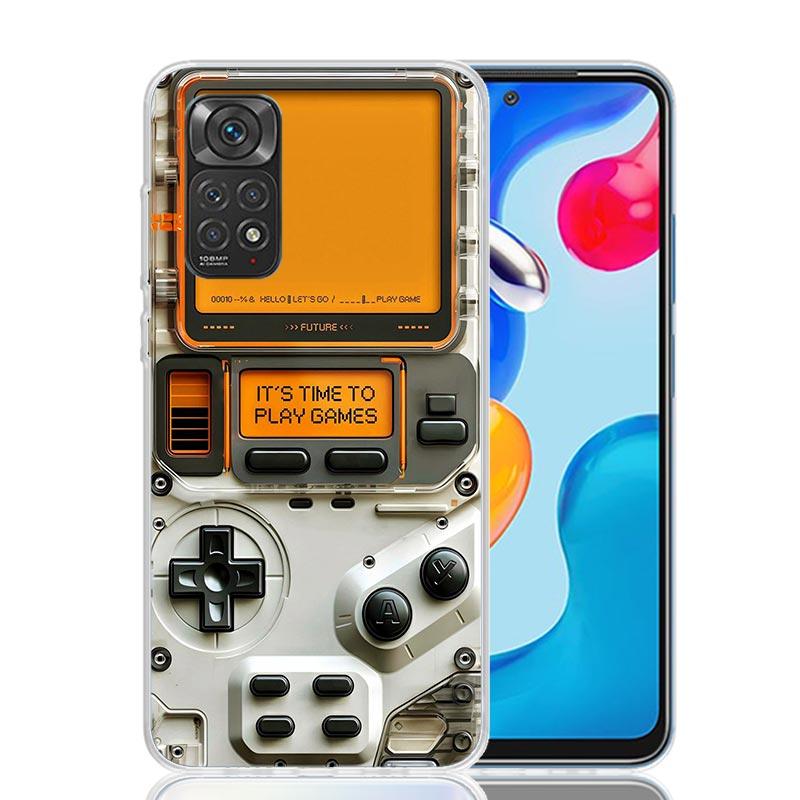 Games Console Fashion Boy Phone Case For Xiaomi Redmi Note 13 14 15 Pro Plus 12S 12 14S 11S 11E 10 10S 11 11T 5G 4G Cover Coque