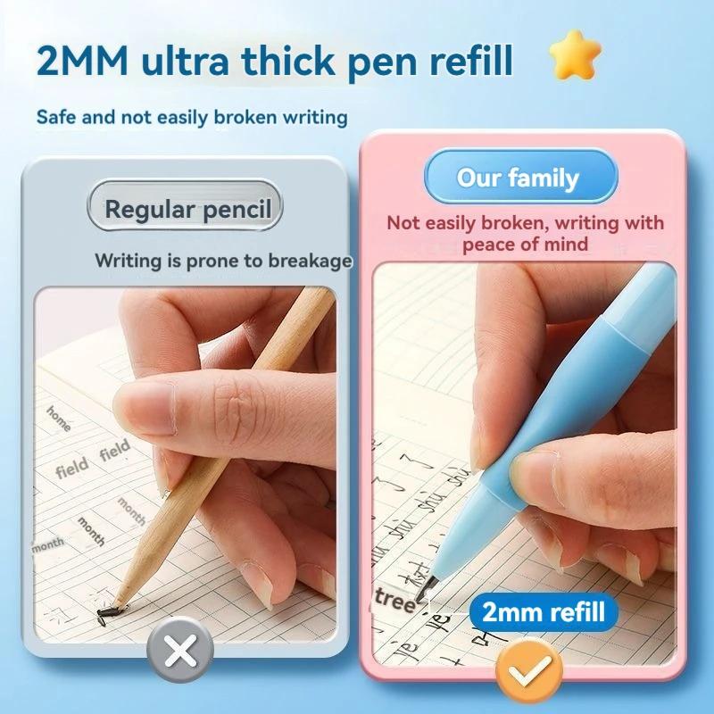 Adorable Dolphin 2mm Mechanical Pencils Collection Carpenter Drafting HB Pencil 20 Mm for Drawing Writing Sketching Kawaii School Supplies