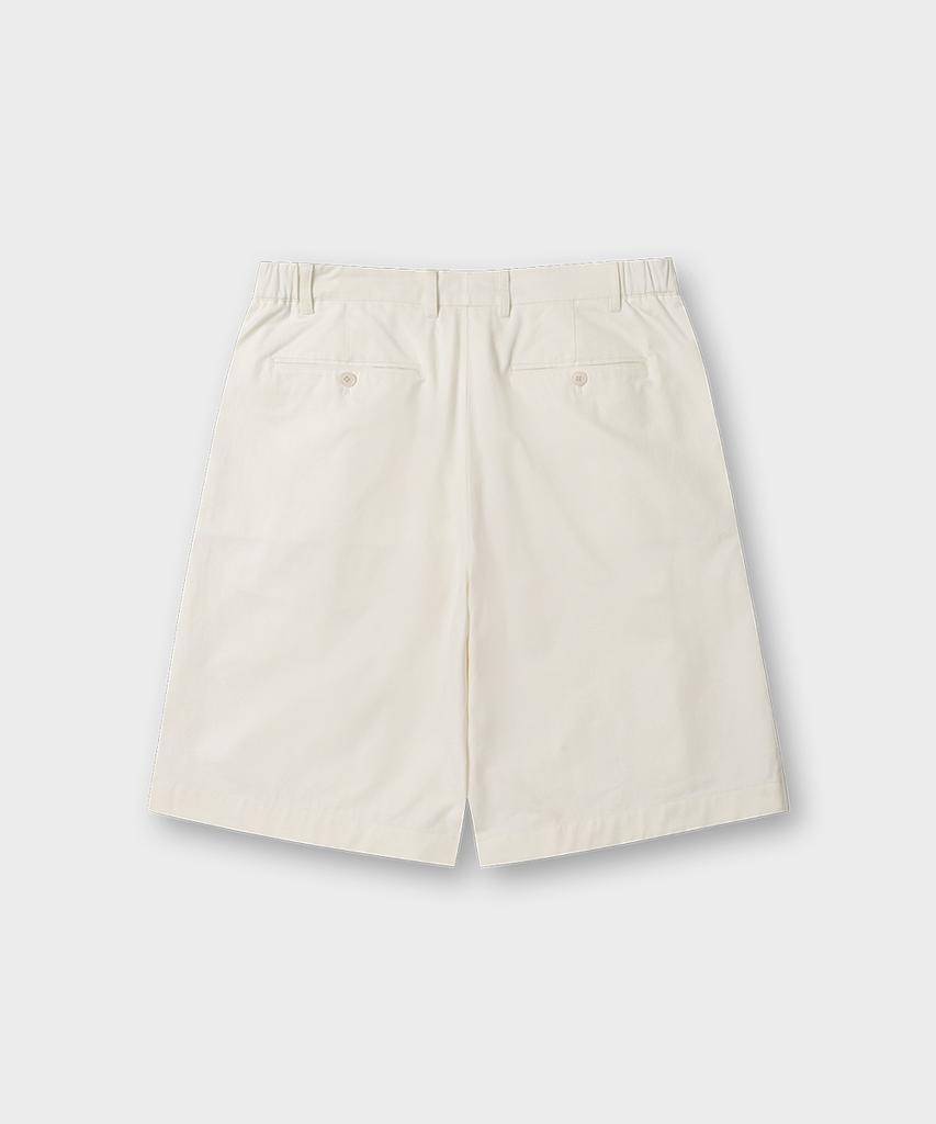 Teildeon Giorgio Wide Chino Shorts White