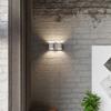 Orbis 2 grey wall lamp