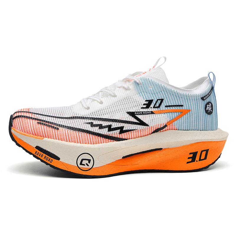 Men Women Carbon Plate Running Shoes Lightweight Breathable 3.0 Mix Racing Marathon Rebound Shock-Absorbing Training Sneakers