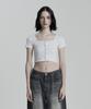 Aniv Knit Golgi Cardigan White