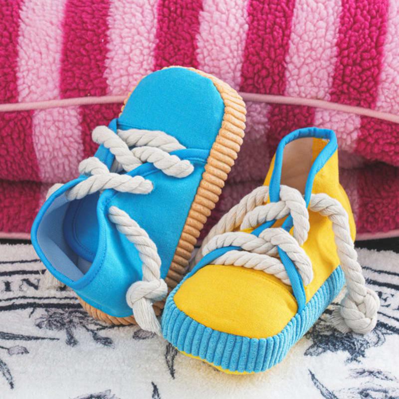 [Mazlíček] Plyšová hračka ve tvaru tenisek Modrá