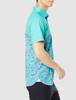 Callaway Polo Shirt Size M Men's (Waist-Shaped) / 241-1134531 / Golf, Turquoise,