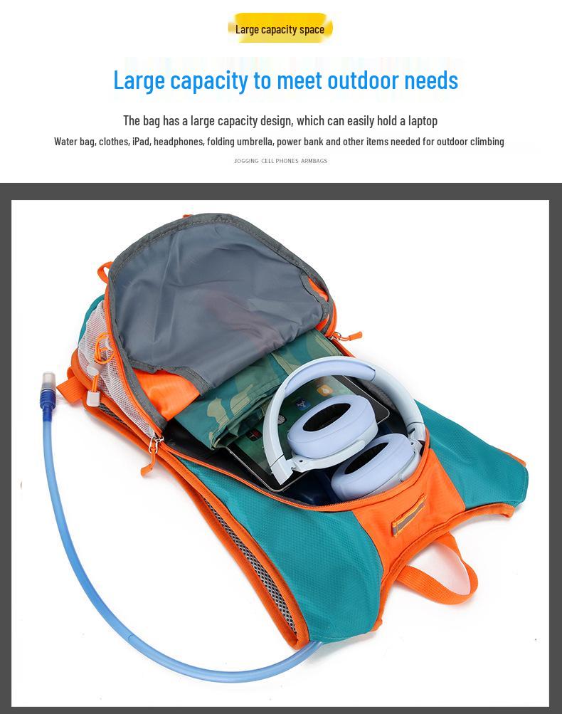 Lekki Wodoodporny Plecak Hydracyjny na Maraton i Alpinizm