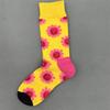Happy Socks Women's Unisex Combed Cotton Sock Cherry Strawberry