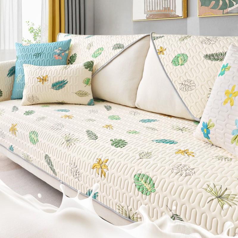 

Summer Ice Silk Latex Sofa Cushion Popular New Summer Non-Slip Mat Cartoon Sofa Cover Cover Cloth 70*70cm