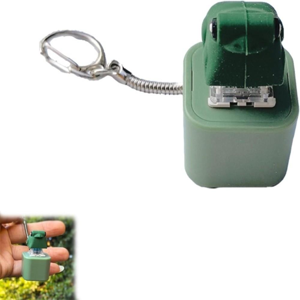 Rechargeable Frog Croaking Fidget Toy Key Button Decompression Toy Creative Fidget Keychain  Adult