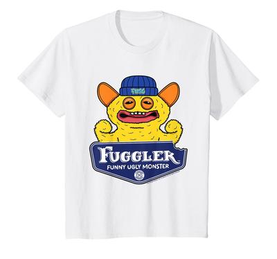 Kinder Fuggler Grin Grin Lustige Hässliche Monster Kinder T-Shirt