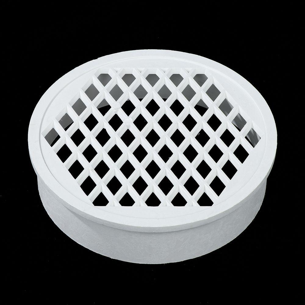 Drainage Plumbing Fitting Rain Pipe Cap Simple Floor Drain Tube Filter Net Balcony Drainage Cover