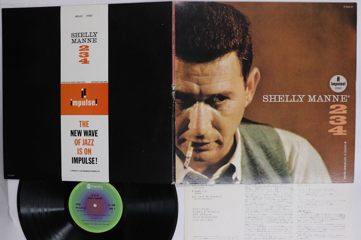 

LP Record SHELLY MANNE 234 YP8551AI IMPULSE 1977 Japan Jazz Used