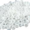100Pcs Small Medium Large Clear White Plastic Tattoo Ink Cups Holder Supplies