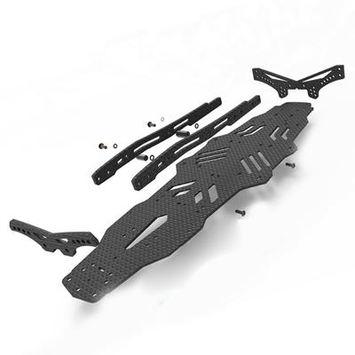 Kit de chasis con marco de fibra de carbono para 1:10 Mst Rmx 2.0 RRX 2.0 RC Coche de deriva