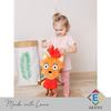 Kid-e-Cats Cartoon Toy Karamelka Three Cat Plush Toy