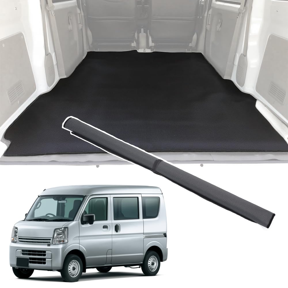Temiry Luggage Mat for Trunk Easy Rear Seat Durable for NV100 Clipper Minicab and Ideal for Loading and DA17V, Water-Repellent, Non-Slip Seat,