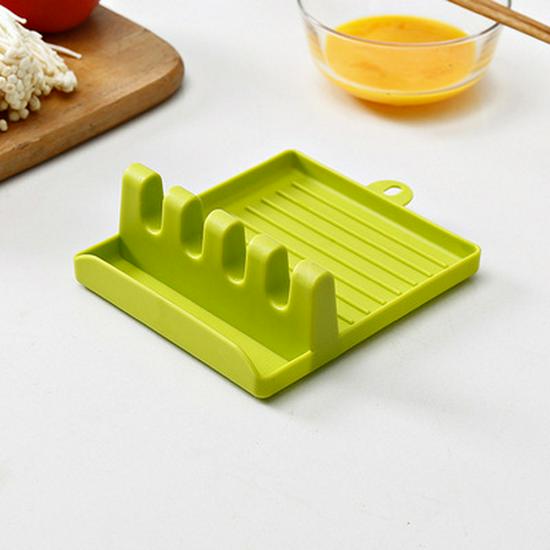 

Multifunctional Kitchen Utensil and Lid Holder зелёный