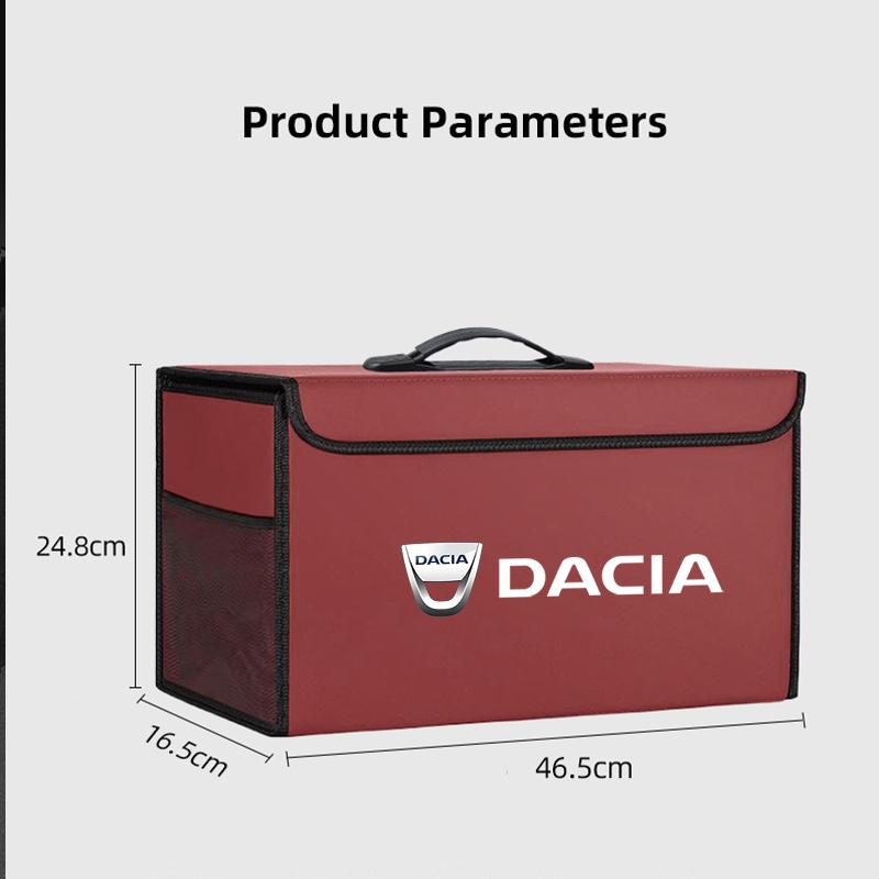Car Trunk Storage Box Miscellaneous Storage Tool Bag For Dacia Logan Sandero Duster Lodgy Spring Jogger Dokker Stepway Bigster