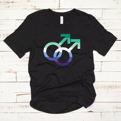 Simbolo Gay, Bandiera Arcobaleno LGBT Gay, Maglietta Unisex Gay Pride