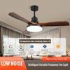 45W Domácnost Inteligentní proměnná frekvence Obývací pokoj Osvětlení elektrického ventilátoru Masivní dřevo Retro Osvětlení ventilátoru pro restaurace Plná specifikace