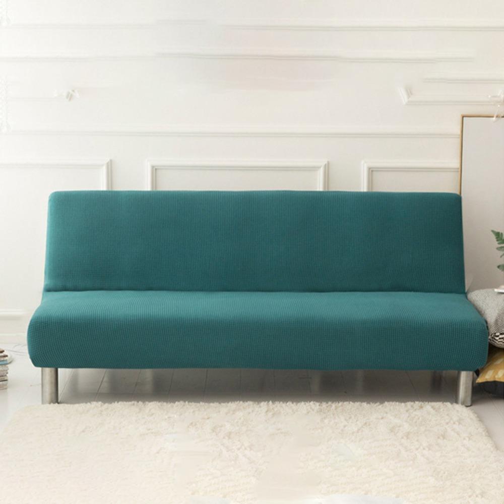 Elastic Futon Sofa Cover Dust-proof Bench Cover Universal Armless Sofa Slipcover  Living Room