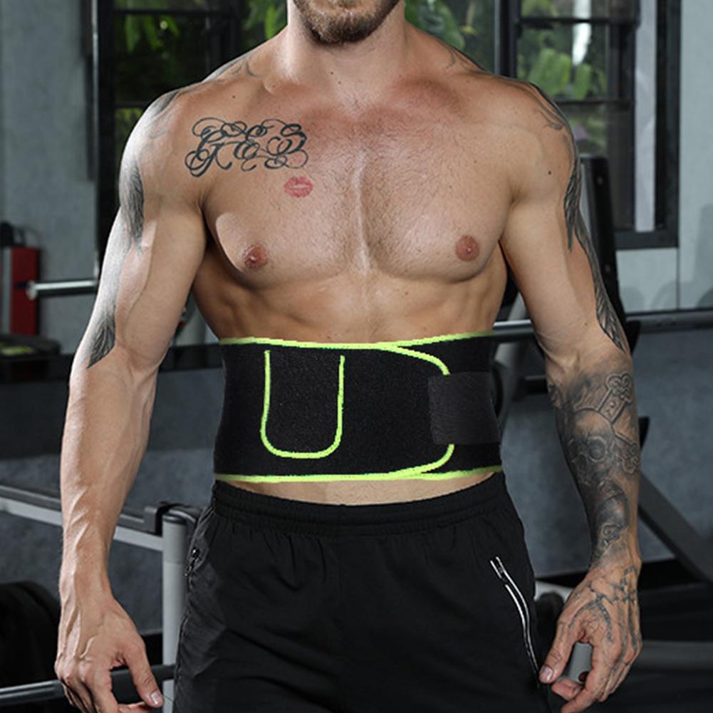 Waist Trimmer Belt With Built-in Pocket For Men Women Sweat Band Waist Protection For Yoga Fitness Weight Lifting