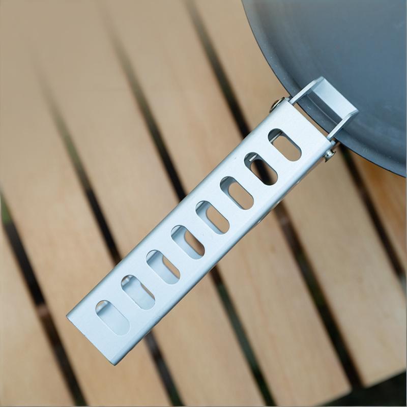Food Safe Anti-hot Pot Clip Lightweight Alloy Bowl Gripper Kitchen Food Clamp for Home Outdoor Barbecue