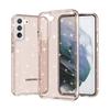 Applicable To Samsung Terminator S22 Transparent Protective Case, New Trendy Brand S22 European and American Thickened Anti-drop Mobile Phone Case