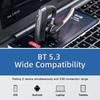 ENC Noise-Canceling Bluetooth Headset with HD Calls and Long-Range Voice Isolation