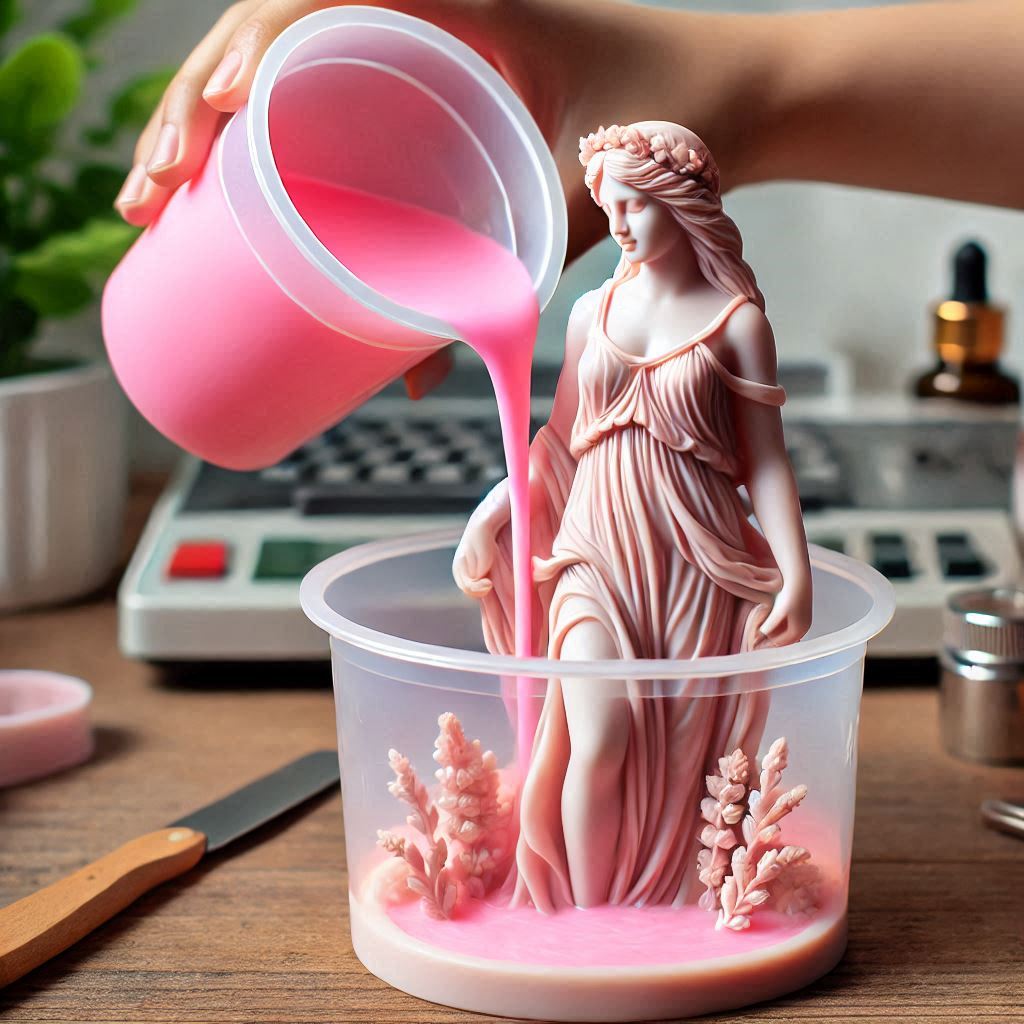 Very flexible silicone for mold making