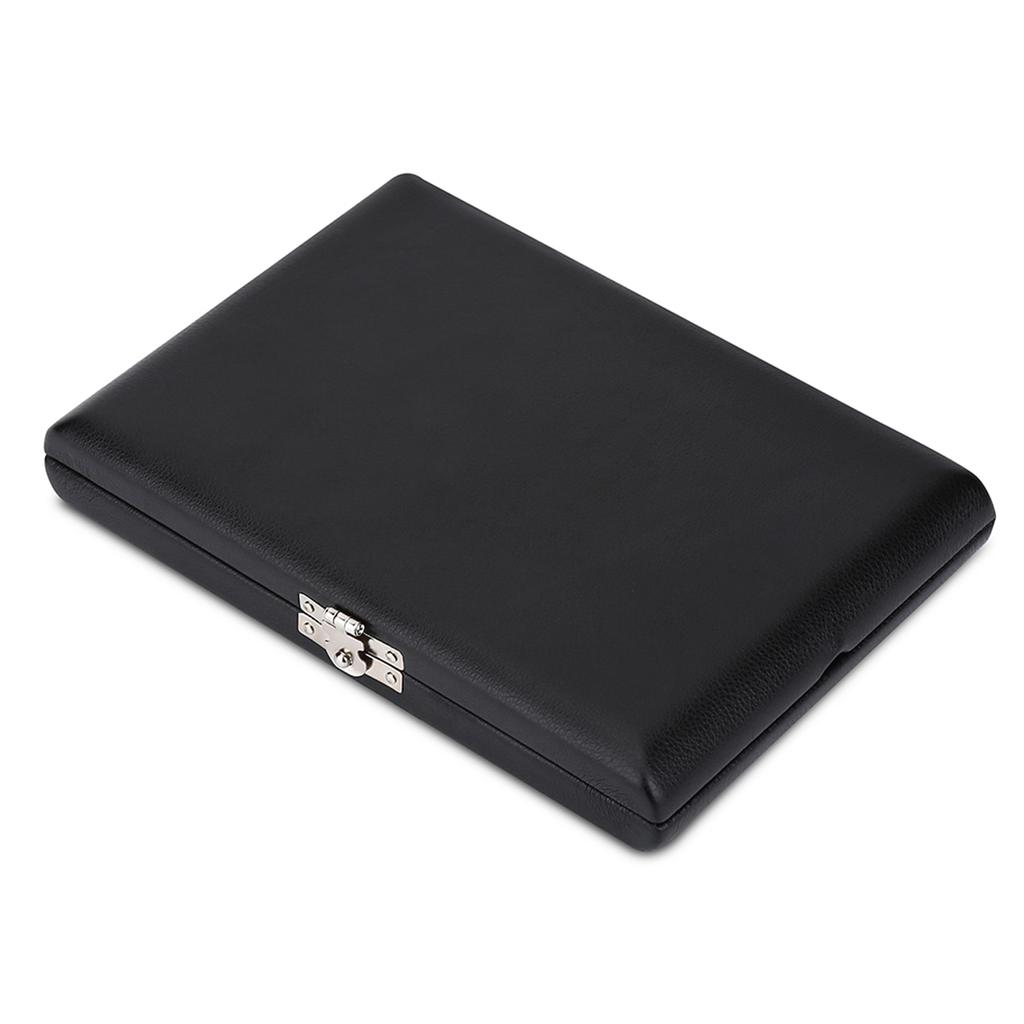 Wooden PU Leather Cover Reed Case Holder Storage Box for 10 12 20pcs Oboe Reeds