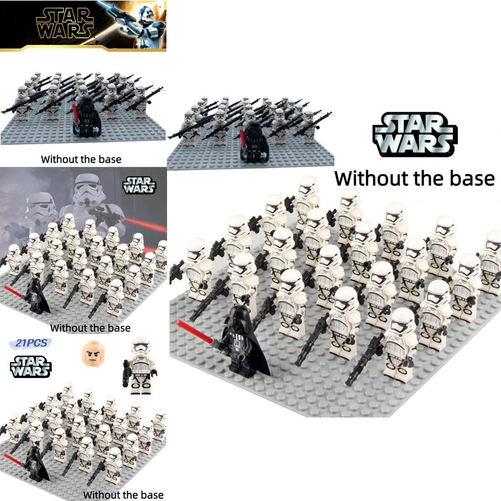 Klocki Budowlane Star Wars Żołnierz Klonowy 21 szt. Plastik ABS Zestaw Zabawek Moc