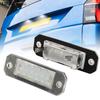 2 szt. Dla VW Transporter T5 2003-2015 T6 Dla Caddy 2004-2017 Tylne Białe LED Światło Tablicy Rejestracyjnej Zespół Lampki Numeru Tablicy Rejestracyjnej