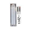 LED Long Stem Candle with Remote-Controlled Flickering Flame for Birthdays and Parties