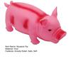 Schreiendes Schwein Quietschespielzeug mit realistischem Geräusch Weiches TPR Stressabbau Fidget für Kinder Erwachsene Niedliches tierförmiges Dekompressions-Gadget