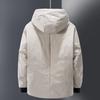Winter Hooded Down Jacket Men's Short Warm Casual Couple Top Winter Coat