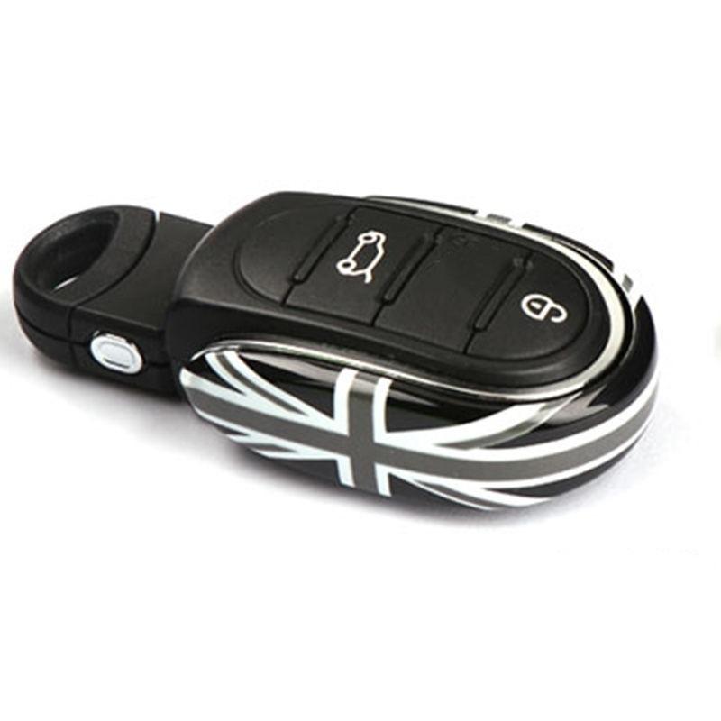 

Металлический чехол для автомобильного ключа, чехол для Mini Cooper F54 F55 F56 F57 F60 JCW Clubman Countryman Gray Union Jack